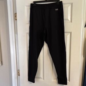 PINK Victoria's Secret Black Men’s Athletic Jogger Pants